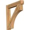 Ekena Millwork Westlake Rough Sawn Arts and Crafts Outlooker, Western Red Cedar, 8"W x 44"D x 44"H OUT08X44X44WTL03RWR - alternate 1